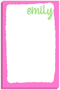 Pink Edge Notepad