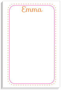 Dotted Border Notepad