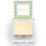 Pinks And Greens Sticky Note Holder