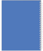 Candy Stripe Letter I Blue Journal | Notebook