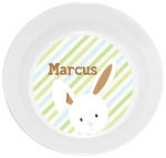 Bunny Face Brown Plate