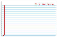 Teacher Lined Notepad
