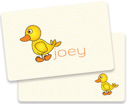 Sweet Duck Placemat