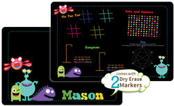 Cute Monsters Dry Erase Placemat