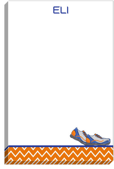 Running Sneakers Notepad