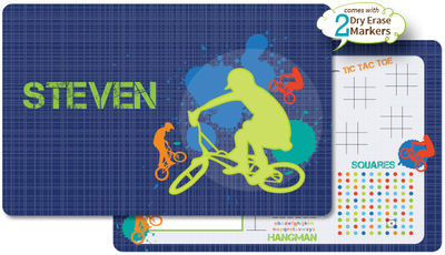 Riders Dry Erase Placemat