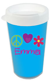 Bright Stitches Clear Acrylic Tumbler