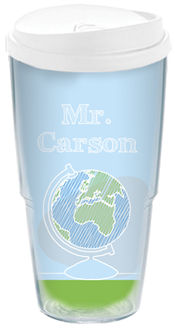 Crayon Globe Acrylic Travel Cup