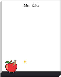 Apple for Teacher I Large Notepad