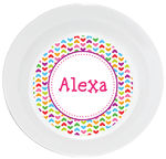 Lined Hearts Plate