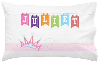 Crown Banner Pillowcase