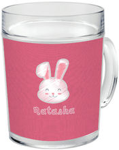 Bunny Chalk Pink Acrylic Mug