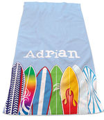 Cool Surfboards Beach Towel