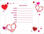 Peace Hearts Valentine Cards