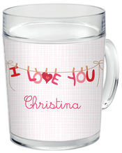 Love You Acrylic Mug