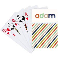 Autumn Stripe Too Playing Cards