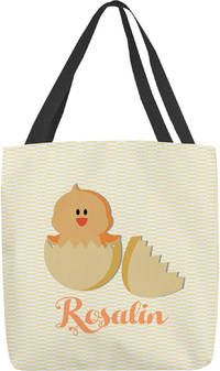 Cracked Chicky Tote Bag