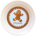 Gingerbread Boy Plate