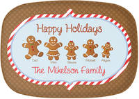Gingerbread Family Platter
