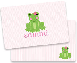 Girly Frog Placemat