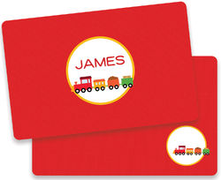 Red Train Placemat