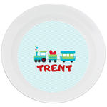 Heart Train Valentine Plate