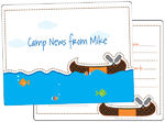 Camp Canoe Camp Fill-in Card