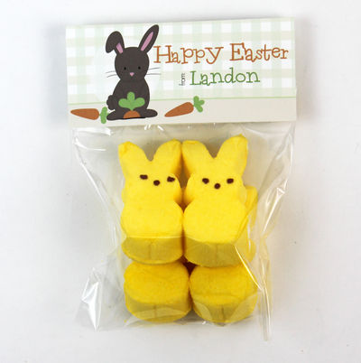 Carrot Grab Easter Candy Bag Toppers