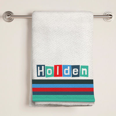 Cool Letters Bath Towel