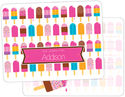 Bright Popsicles Camp Fill-in Card