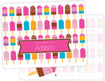 Bright Popsicles Camp Fill-in Card