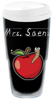 Apple For Teacher Acrylic Travel Cup