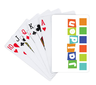Banner Boy Playing Cards