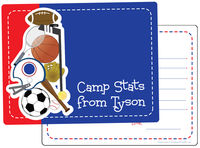 Sports Camp Fill-in Card