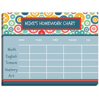 Gear Homework Chart