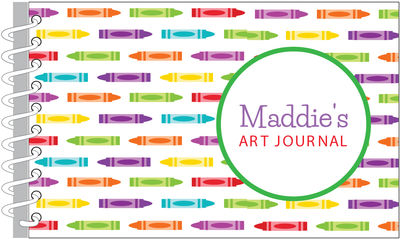Crayon Colors Art Journal