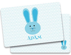 Blue Bunny Ears Placemat