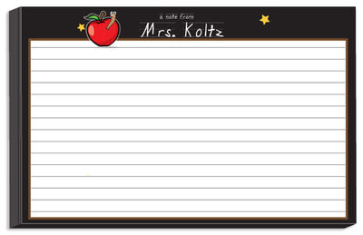 Apple for Teacher Bulky Notepad