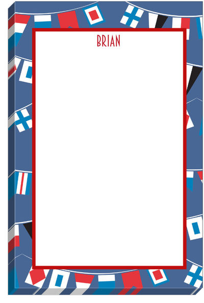 Nautical Flags Notepad