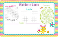 Chicky Bunny Easter Paper Placemats