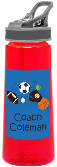 Sports Challenge Coach Water Bottle
