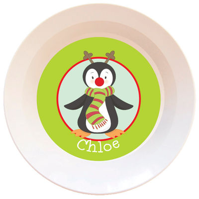 Red Nose Penguin Bowl