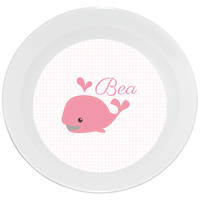 Pink Baby Whale Bowl