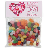 Heart of Hearts Valentines Candy Bag Toppers