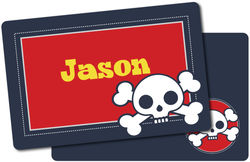 Skull and Pirate Placemat
