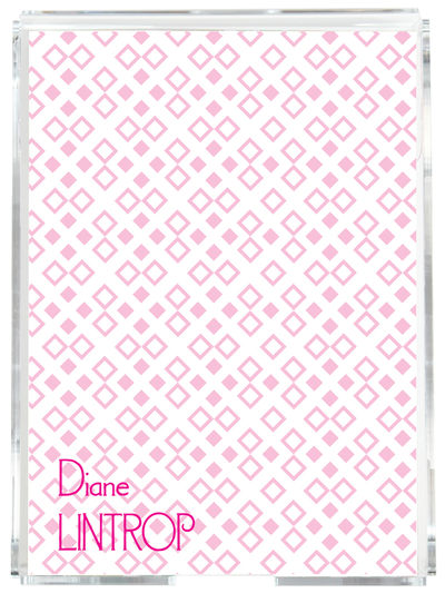 Pink Multi Diamond Memo Sheets