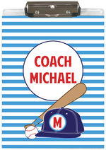 Baseball Coach Acrylic Clipboard