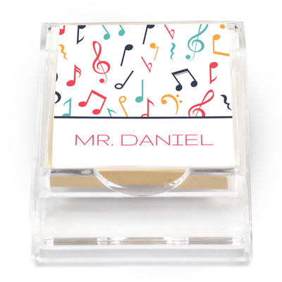 Musical Notes Sticky Note Holder