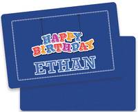 Birthday Letters Placemat
