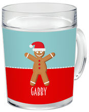 Ginger Santa Acrylic Mug
